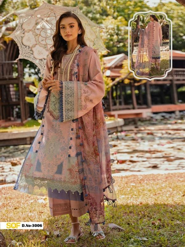 Sof Ayra B Vol-3 Karachi Dress Material